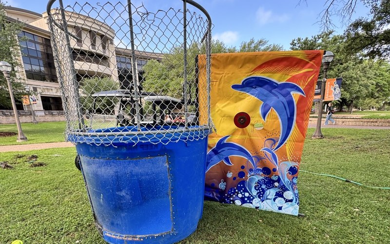 Dunk Tank Blue rental Austin TX