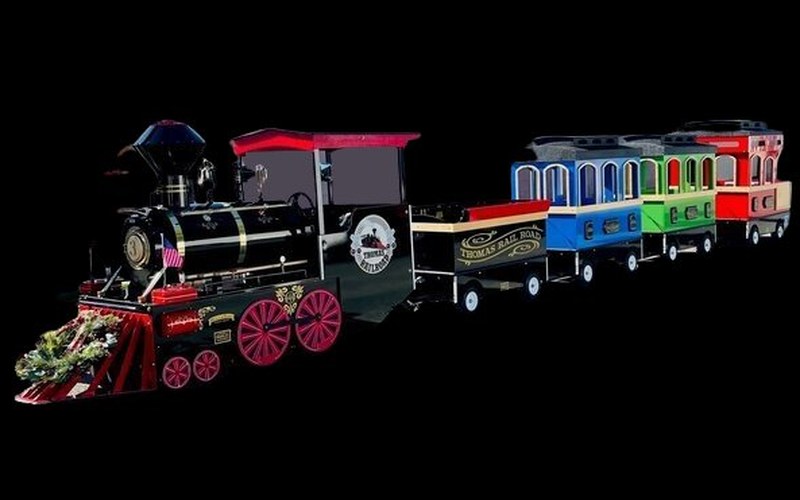 Electric Trackless Train rental Austin TX